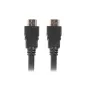 CABLE HDMI LANBERG MACHO-MACHO V1-4 ALTA VELOCIDAD 5M NEGRO