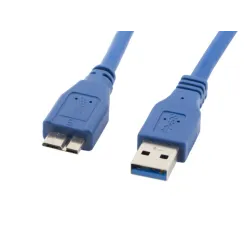 CABLE USB LANBERG 3-0 MACHO-MICRO USB MACHO 0-5M AZUL