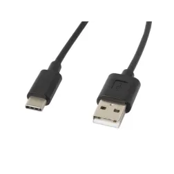 CABLE USB LANBERG 2-0 MACHO-USB C MACHO 1-8M NEGRO