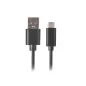 CABLE USB LANBERG 2-0 MACHO-USB C MACHO QUICK CHARGE 3-0 1-8M NEGRO