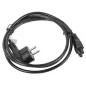 CABLE DE ALIMENTACION LANBERG TREBOL SCHUKO CEE 7-7 A IEC320 C5 1-8M