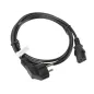 CABLE DE ALIMENTACION LANBERG SCHUKO CEE 7-7 A IEC320 C13 1-8M