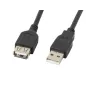 CABLE ALARGADOR LANBERG USB 2-0 MACHO HEMBRA 5M NEGRO