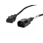CABLE ALARGADOR LANBERG ALIMENTACION CPU IEC320 C13 H-IEC320 C14 M VDE 1-8M