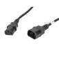 CABLE ALARGADOR LANBERG ALIMENTACION CPU IEC320 C13 H-IEC320 C14 M VDE 5M