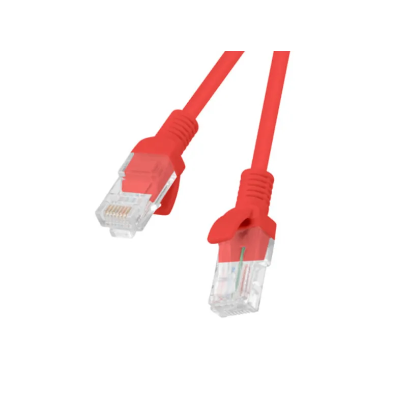 LATIGUILLO LANBERG CAT-5E UTP 3M ROJO