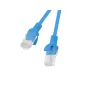 CABLE RED LANBERG LATIGUILLO CAT-6 UTP 0-5M AZUL FLUKE PASSED