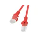 CABLE RED LANBERG LATIGUILLO CAT-6 UTP 1M ROJO FLUKE PASSED