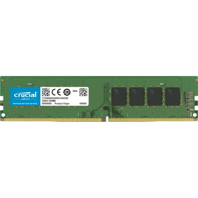 Memoria ram ddr4 8gb crucial udimm