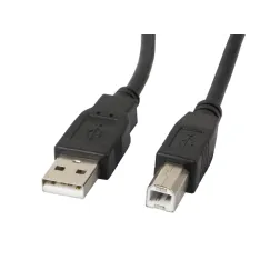 CABLE LANBERG IMPRESORA USB MACHO A USB MACHO NEGRO 1 M