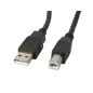 CABLE LANBERG IMPRESORA USB MACHO A USB MACHO NEGRO 1 M