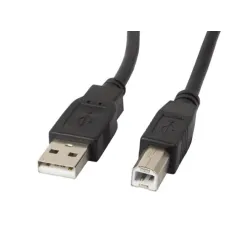 CABLE LANBERG IMPRESORA USB MACHO A USB MACHO CON FERRITA NEGRO 0-5 M
