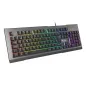 TECLADO GAMING GENESIS RHOD 500 USB RETROILUMINADO ALUMINIO