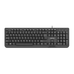 TECLADO NATEC TROUT SLIM USB NEGRO
