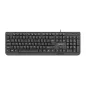 TECLADO NATEC TROUT SLIM USB NEGRO