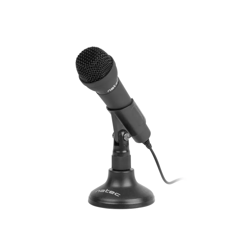 Microfono natec adder negro