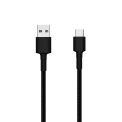 CABLE USB 2-0 XIAOMI SJV4109GL USB MACHO USB TIPO-C MACHO NEGRO