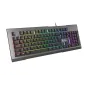 TECLADO GAMING GENESIS RHOD 500 PT USB RETROILUMINADO MECANICO ALUMINIO