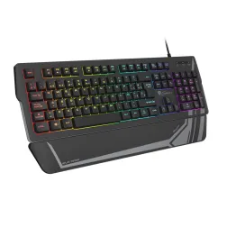 TECLADO GAMING GENESIS RHOD 350 USB RETROILUMINADO MEMBRANA NEGRO