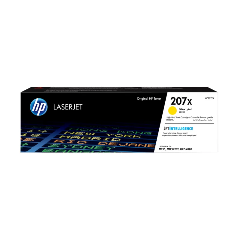 Toner hp 207x w2212x amarillo