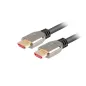 CABLE HDMI LANBERG V2,1 8K 60HZ M-M 1,8M