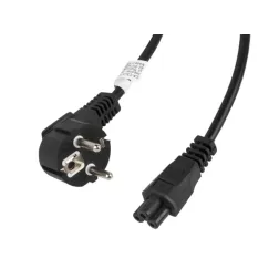 CABLE ALIMENTACION LANBERG VDE CEE 7-7 A IEC 320 C5 3M