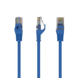 CABLE RED GEMBIRD UTP CAT6 0,25M AZUL