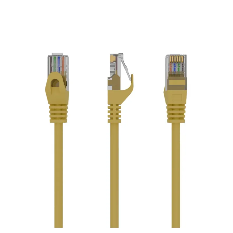 CABLE RED GEMBIRD UTP CAT6 0,5M AMARILLO