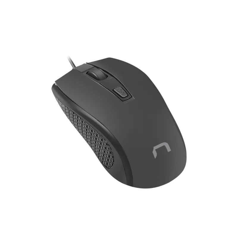 RATON NATEC HOOPOE 2 1600DPI OPTICAL NEGRO USB