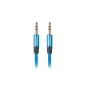 CABLE MINIJACK LANBERG 3-5MM M-M 3 PIN 3M PREMIUM AZUL