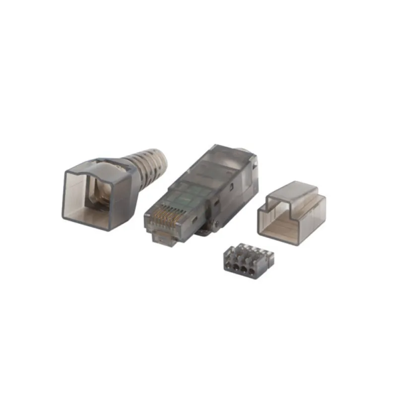 CONECTOR LANBERG RJ45 CAT-6A UTP PLUG 8P8C TOOL-LESS