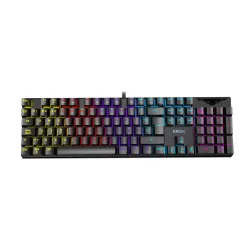 TECLADO GAMING KROM KASIC ES USB RETROILUMINADO MECANICO NEGRO