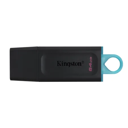 USB 3-2 KINGSTON 64 GB DATATRAVELER EXODIA NEGRO - TURQUESA