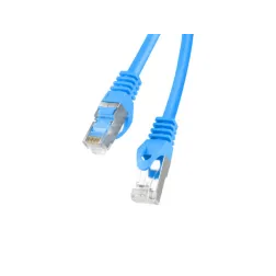 CABLE RED LANBERG LATIGUILLO CAT-6 FTP 1M AZUL FLUKE PASSED