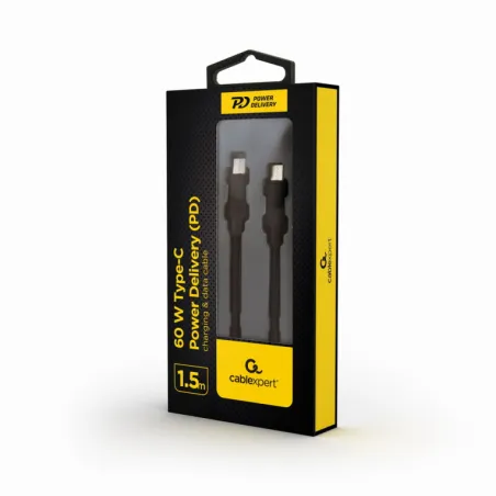 CABLE USB GEMBIRD TIPO C 2-0 MACHO MACHO 1,5M