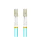 CABLE DE FIBRAOPTICA LANBERG 3M MULTI LC-UPC-LC-UPC DUPLEX OM3 50-125 LSZH AZUL