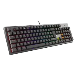 TECLADO GAMING GENESIS THOR 300 PT USB RETROILUMINADO MECANICO NEGRO