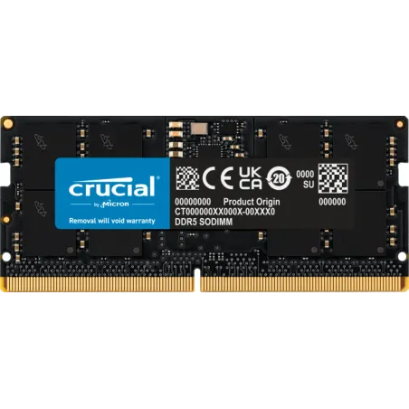 DDR5 SODIMM CRUCIAL 16GB 4800