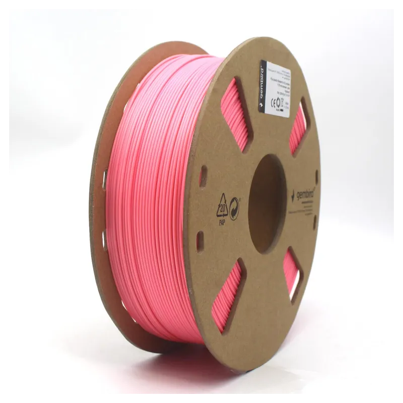 FILAMENTO GEMBIRD PLA ROSA, 1,75 MM, 1 KG