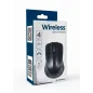 RATON GEMBIRD OPTICO 4 BOTONES NEGRO RF INALAMBRICO PILAS