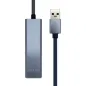 HUB AISENS USB 3-0 A ETHERNET GIGABIT HUB 3XUSB3-0 GRIS 15CM HUB AISENS USB 3-0 A ETHERNET GIGABIT HUB 3XUSB3-0 GRIS 15CM