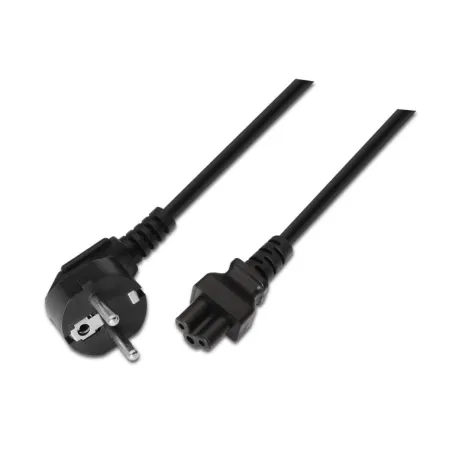 Cable Alimentación Trébol Aisens A132-0172- CEE(7-7) Macho - C5 Hembra- Hasta 1500W- 1-5m