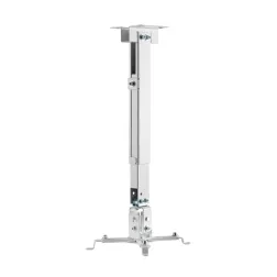 SOPORTE PROYECTOR AISENS TECHO-PARED UNIV INCLINABLE EXTENSIBLE 20KG BLANCO