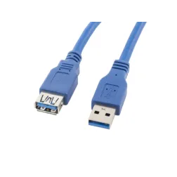CABLE ALARGADOR LANBERG USB 3-0 MACHO-HEMBRA 3M AZUL