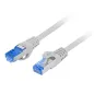 CABLE RED LANBERG LATIGUILLO CAT-6A S-FTP LSZH CCA 0-25M GRIS FLUKE PASSED