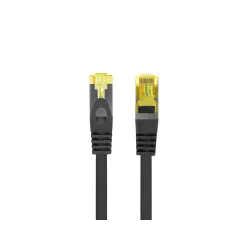 CABLE RED LANBERG LATIGUILLO CAT-6A S-FTP LSZH CU 1-5M NEGRO FLUKE PASSED
