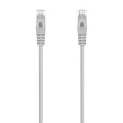 CABLE RED AISENS LATIGUILLO RJ45 LSZH CAT-6A UTP AWG24 30CM GRIS