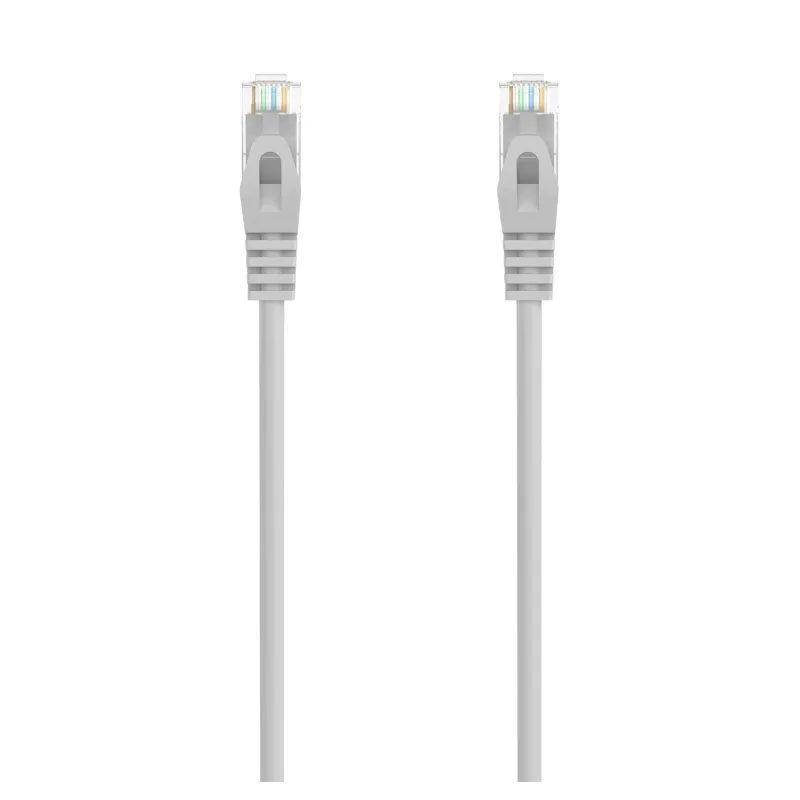 CABLE RED AISENS LATIGUILLO RJ45 LSZH CAT-6A UTP AWG24 30CM GRIS