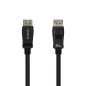 Cable DisplayPort 1-4 8K Aisens A149-0432- DisplayPort Macho - DisplayPort Macho- 2m- Certificado- Negro