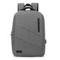 Mochila portatil subblim city 15-6 pulgadas gris